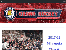 Tablet Screenshot of oronoboyshockey.org